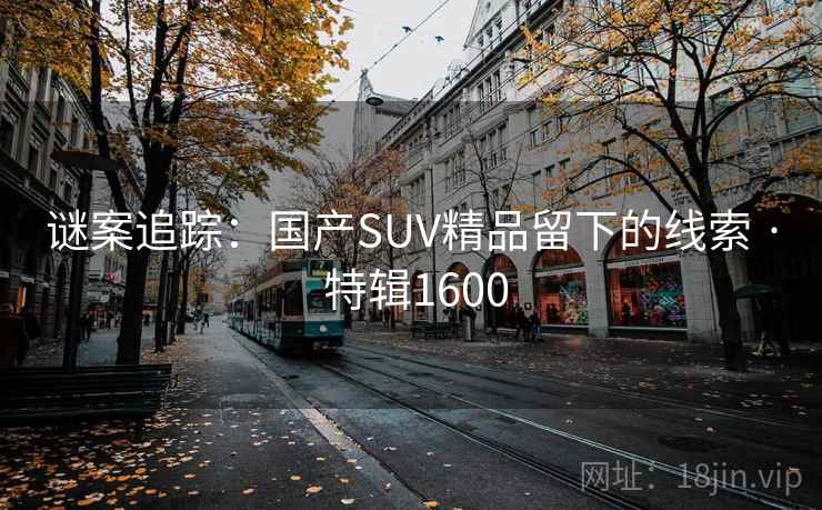 谜案追踪：国产SUV精品留下的线索 · 特辑1600